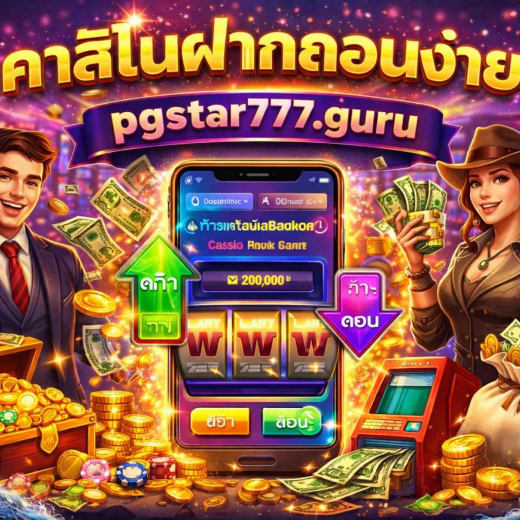 คาสิโนฝากถอนง่าย pgstar777.guru